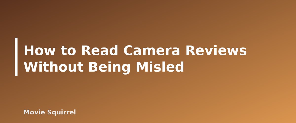 How to Read Camera Reviews Without Being Misled - illustration for Best Camera for Filmmaking on a Budget: What to Look For