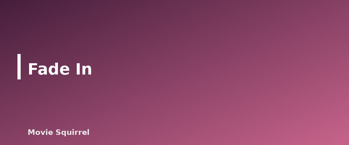 Fade In - illustration for Best Screenwriting Software: Free and Paid Options Compared