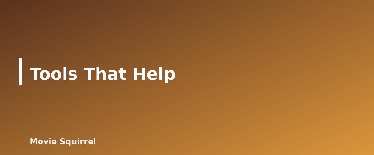Tools That Help - illustration for How Much Do Screenwriters Make? WGA Minimums Explained